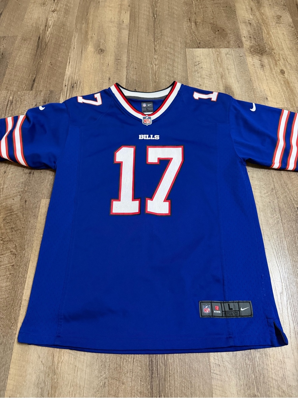 Nike Woman’s Buffalo Bills Royal Blue #17 Josh Allen Football Jersey